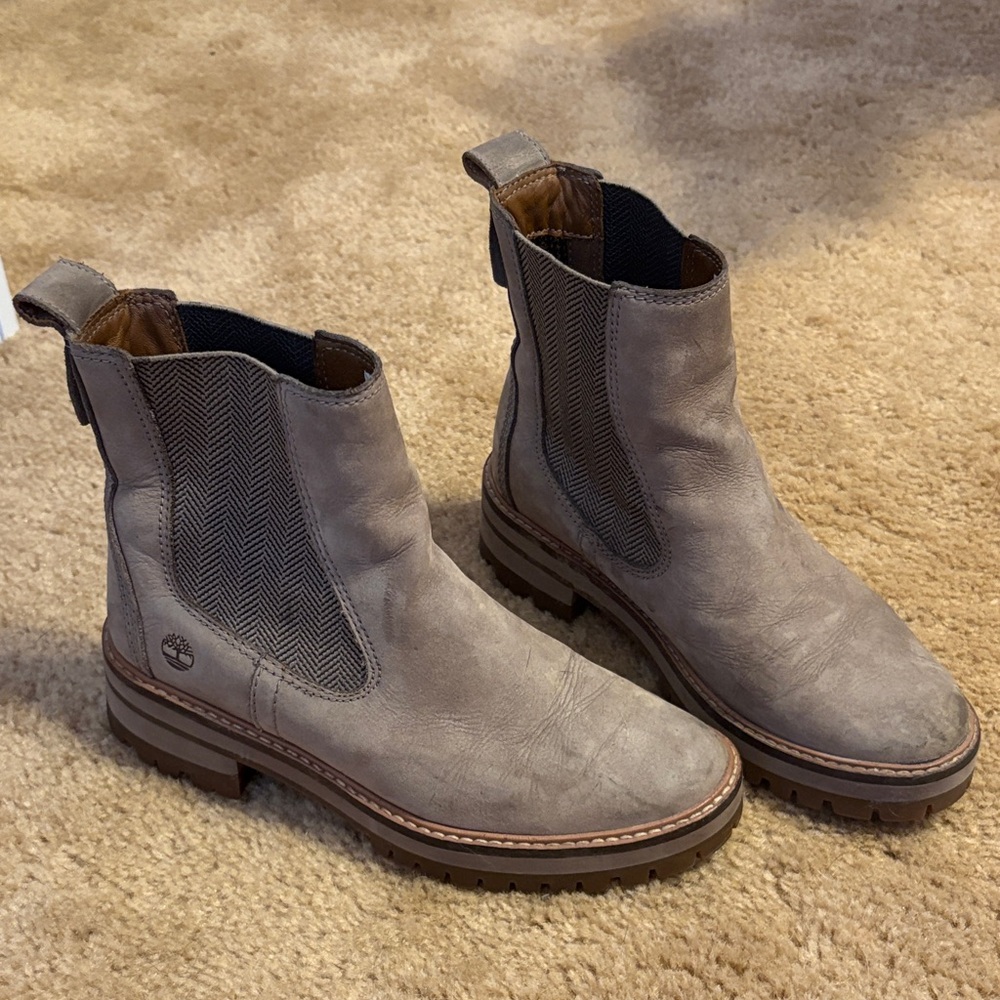 Timberland taupe Ankle Boots for Women